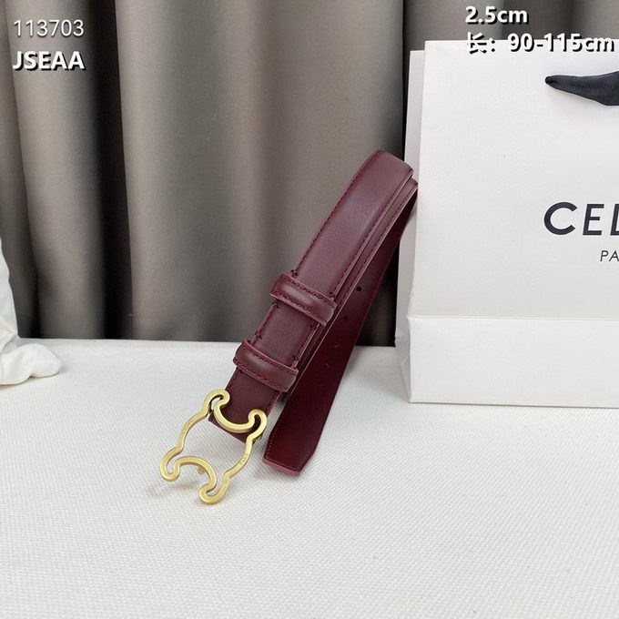 Celine Belt 25mm ID:20230814-6